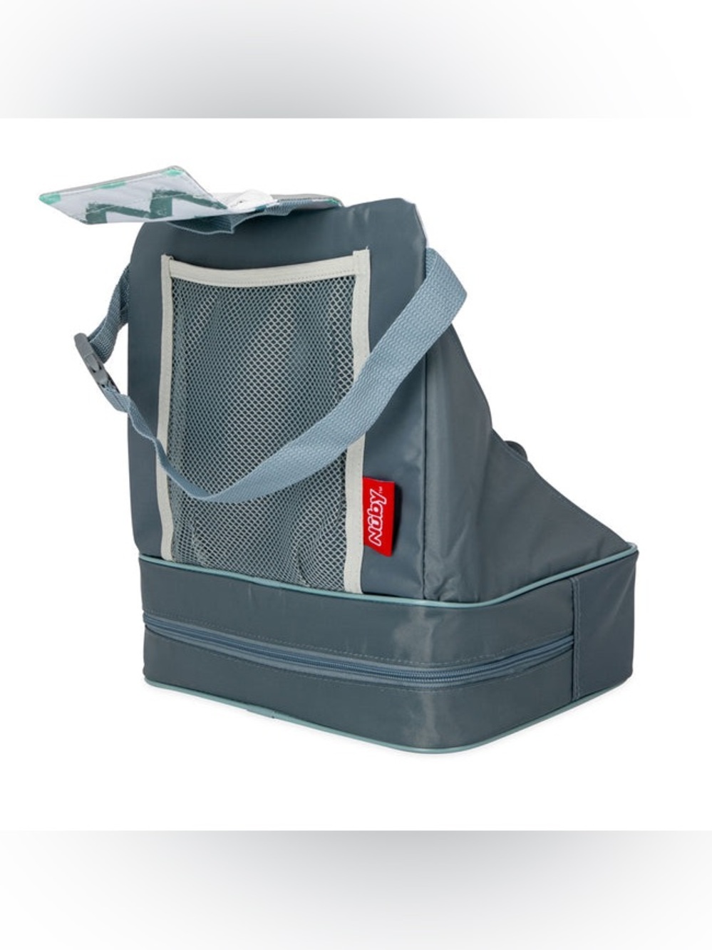 Nuby Easy Go Booster Seat Portable Travel High Chair – Foldable Feeding Seat